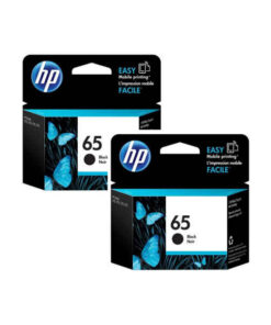 HP 65 Black Inkjet Printer Cartridge, 2 Packs on sale
